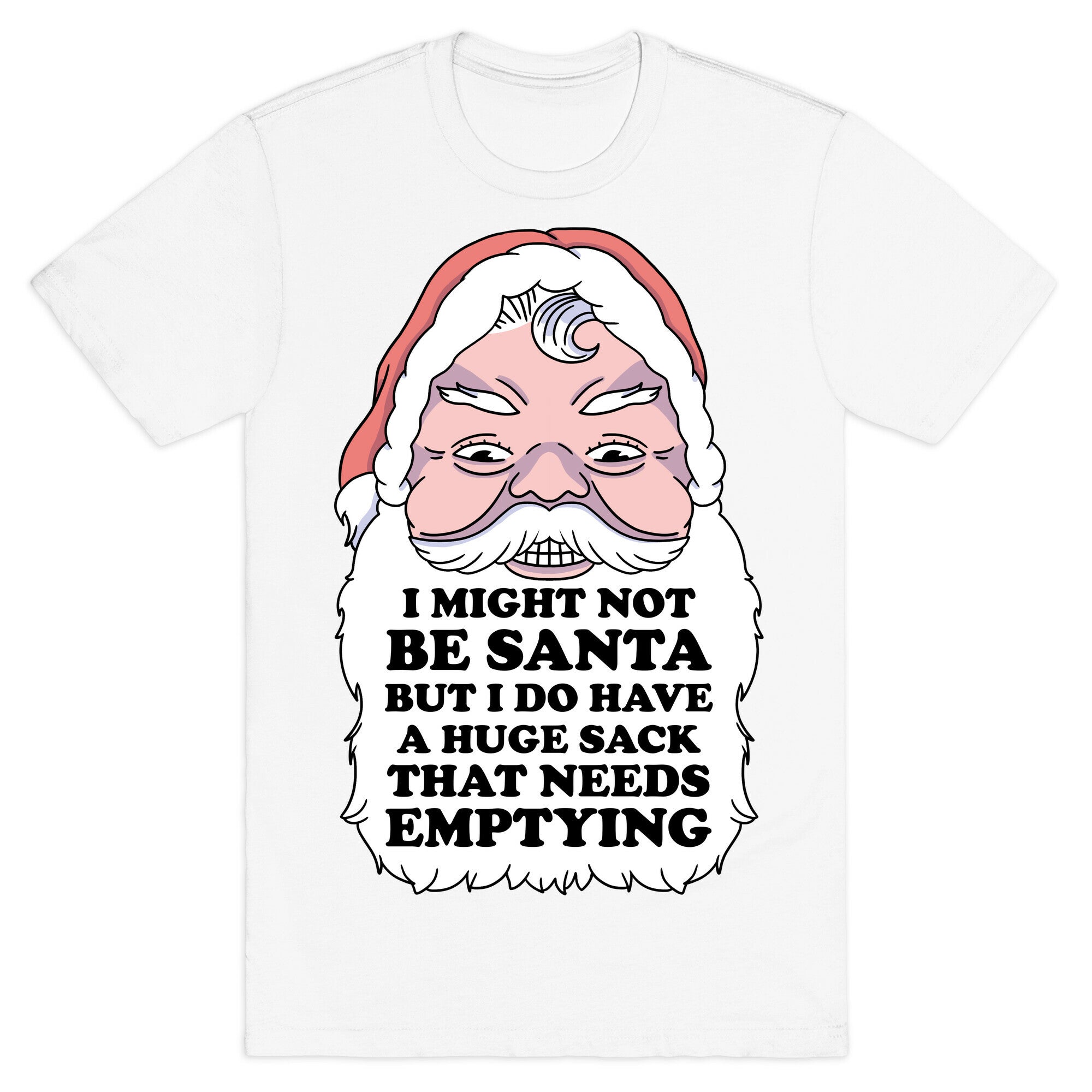 I Might Not Be Santa But I Do Have a Huge Sack That Needs Emptying T-Shirt